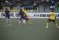 Players in Action MFM FC vs Wikki Tourists